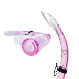 EVO Drift Snorkeling Combo (Kid's) Snorkel - Pink Thumbnail}