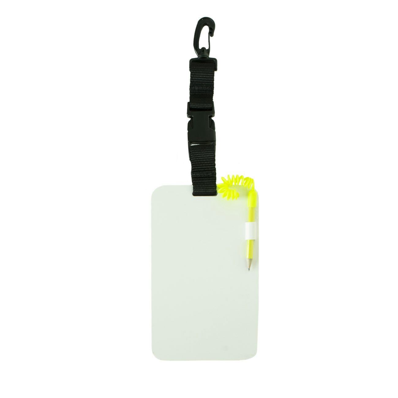 Scuba Diving Slate with Detachable Clip (4 x 8 inches)