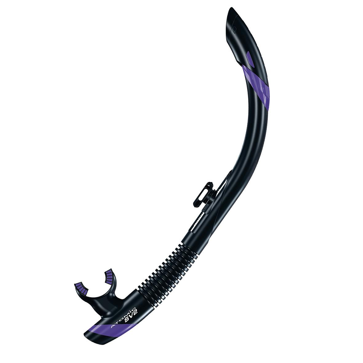 Atomic SV2 Snorkel - Black/Purple