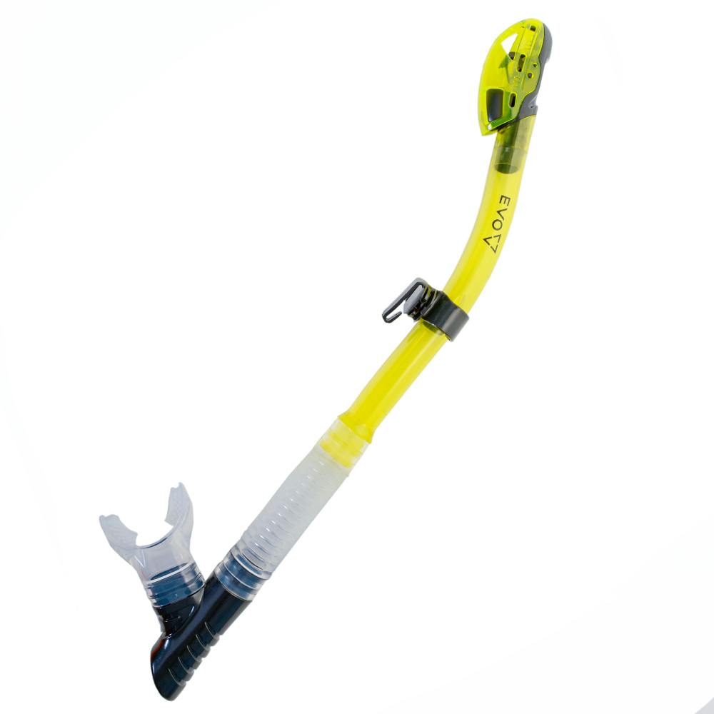 EVO Zephyr Dry Snorkel (Scuba or Snorkeling) - Yellow