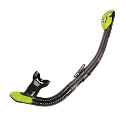 Mares Ergo Dry Snorkel with Exhaust Valve - Black/Lime Thumbnail}