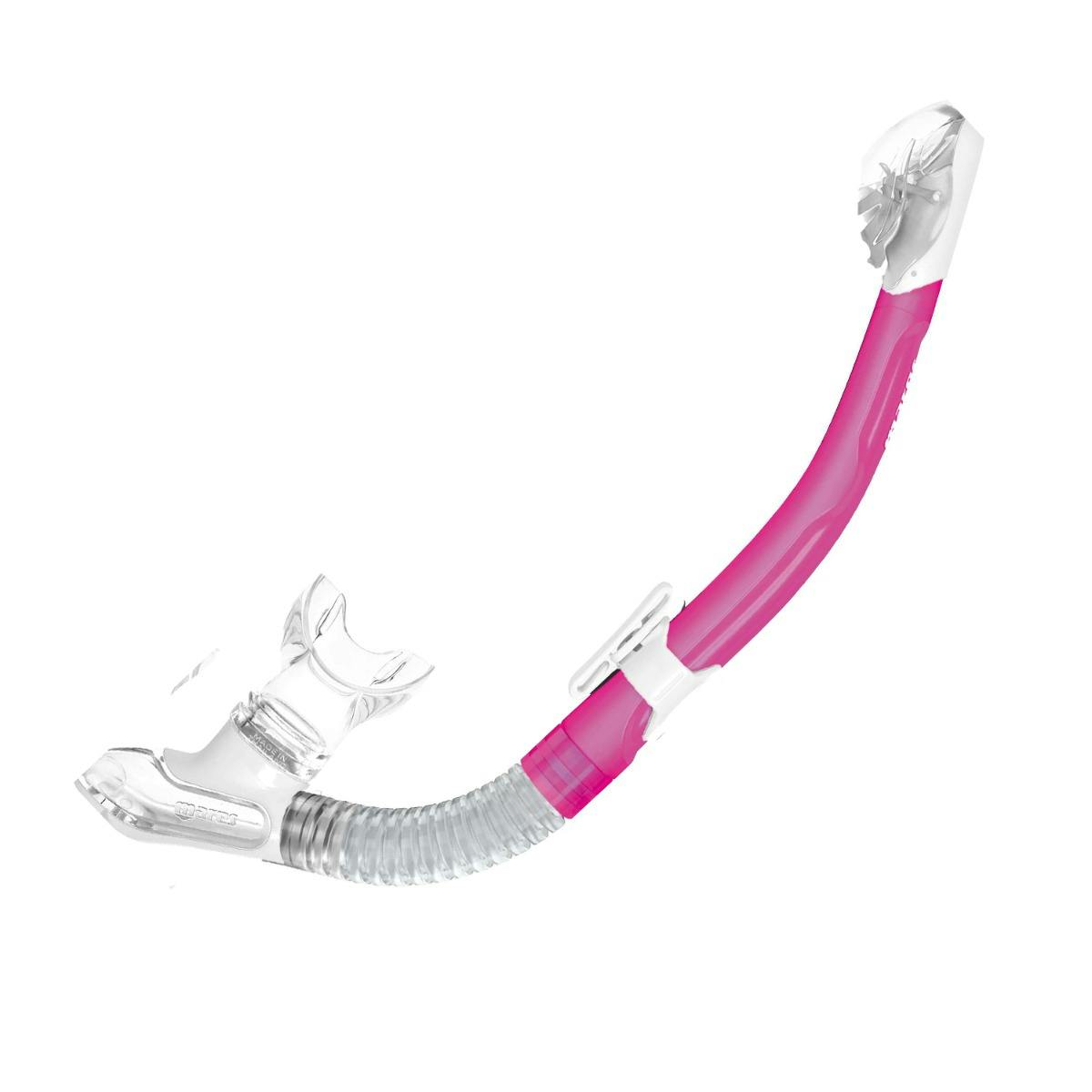 Mares Ergo Dry Snorkel with Exhaust Valve - Royal Pink/White