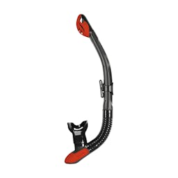 Mares Ergo Dry Snorkel with Exhaust Valve - Black/Red Thumbnail}