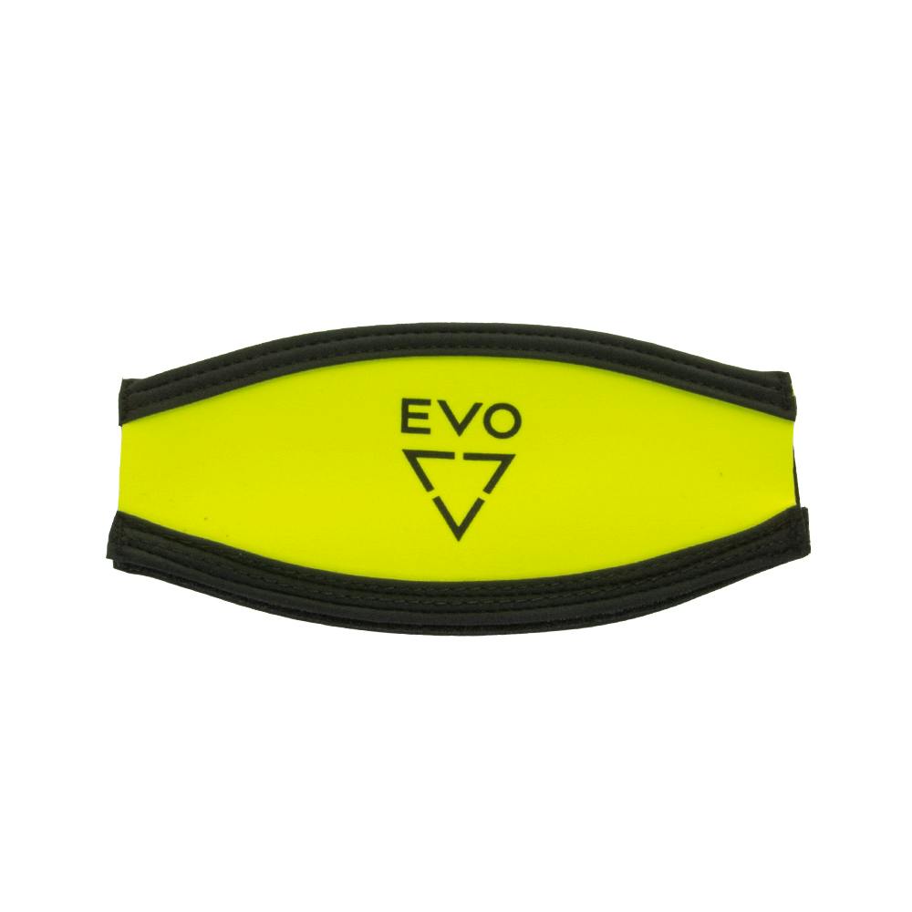EVO Neoprene Scuba Mask Strap Cover - Yellow
