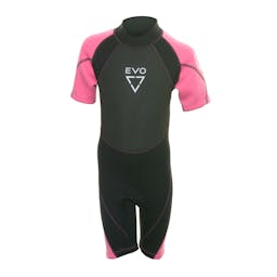 EVO Kid's Shorty Wetsuit - Pink Thumbnail}