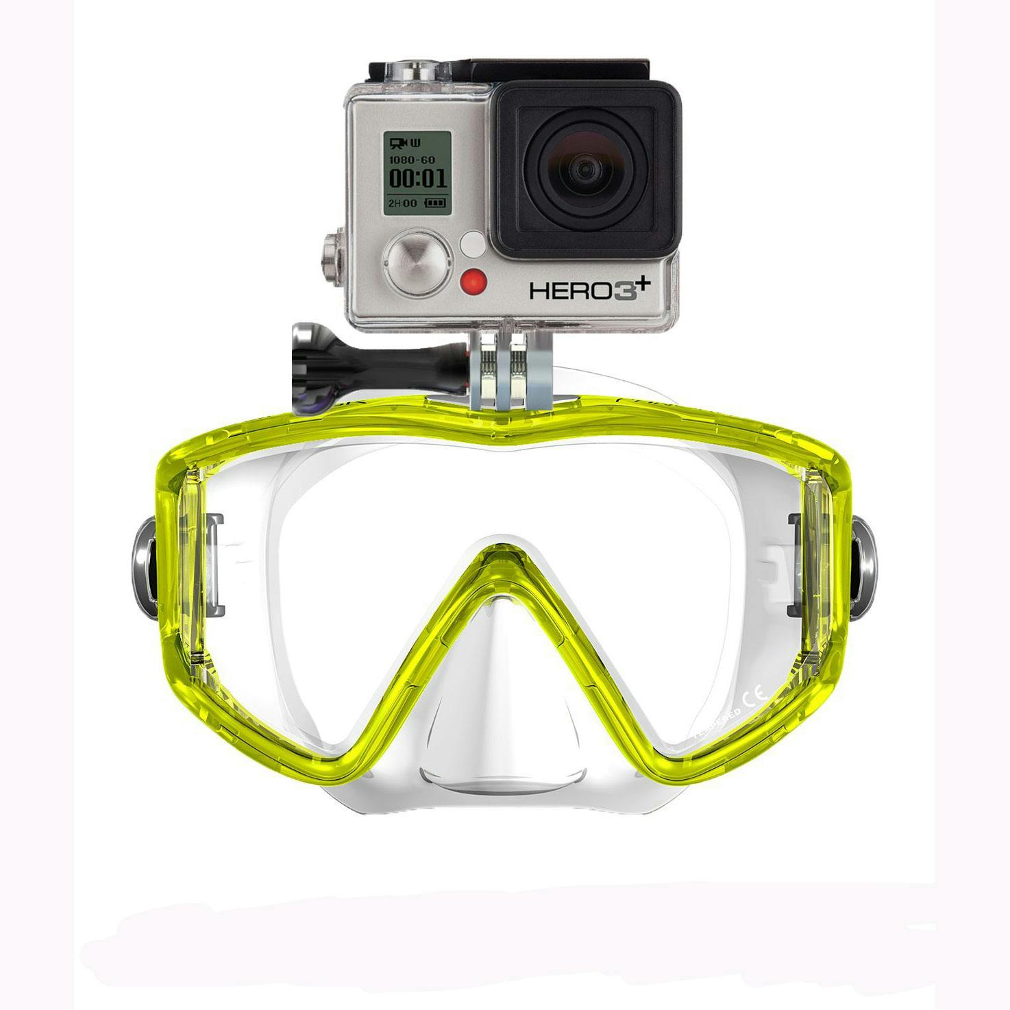 GoMask for GoPro®, Wraparound Lens - Yellow. Camera NOT Included