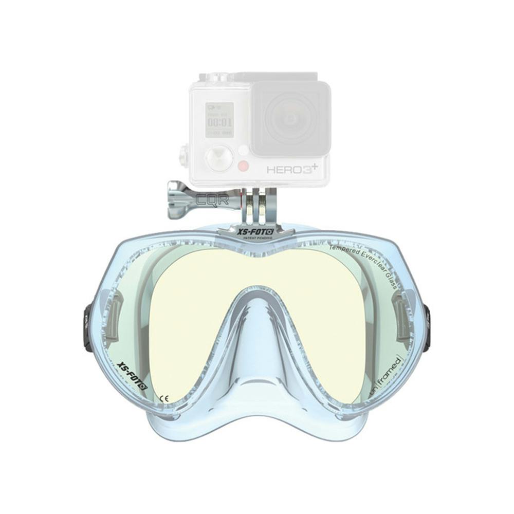 XS-Foto GoMask Frameless Single-Lens Mask for GoPro - Ice / Transparent