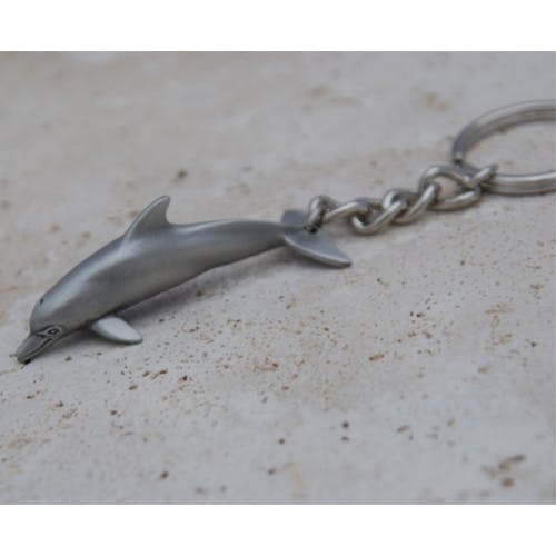 Dolphin Keychain by Big Blue Jewelry