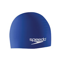 Speedo Unisex Silicone Swim Cap - Blue Thumbnail}