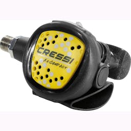 Cressi XS-Compact Scuba Octopus Angled View Thumbnail}