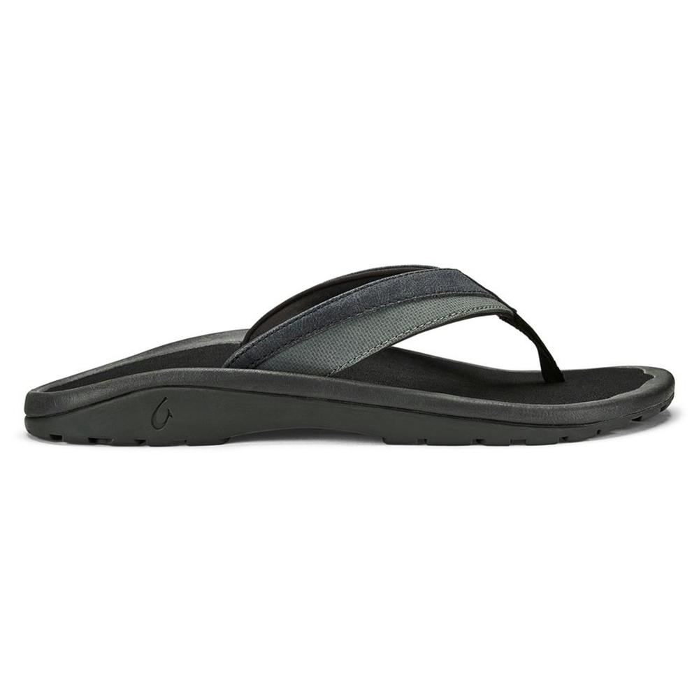 OluKai 'Ohana Koa Vegan-Friendly Waterproof Sandals (Men’s) - Lava Rock