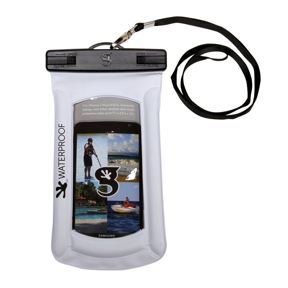 Geckobrands Waterproof Floating Dry Phone Bag