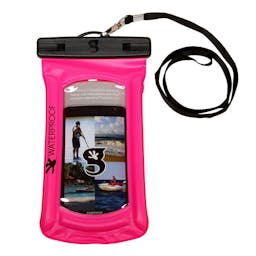 Gecko Floating Dry Phone Bag - Pink Thumbnail}