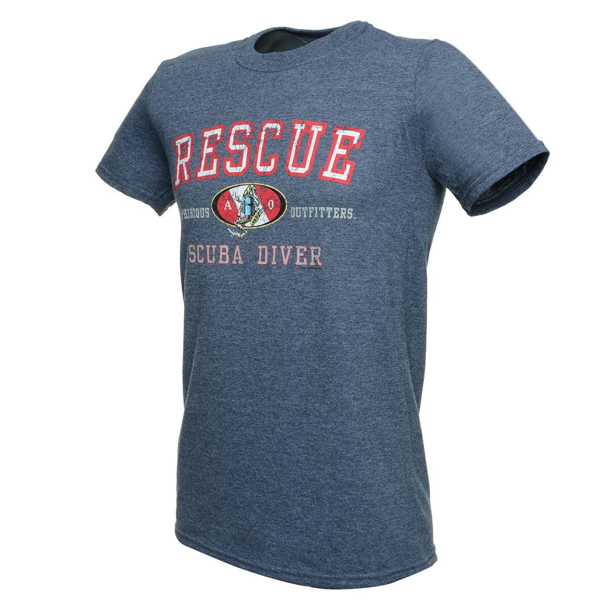 Amphibious Outfitters Rescue Diver T-Shirt Angle