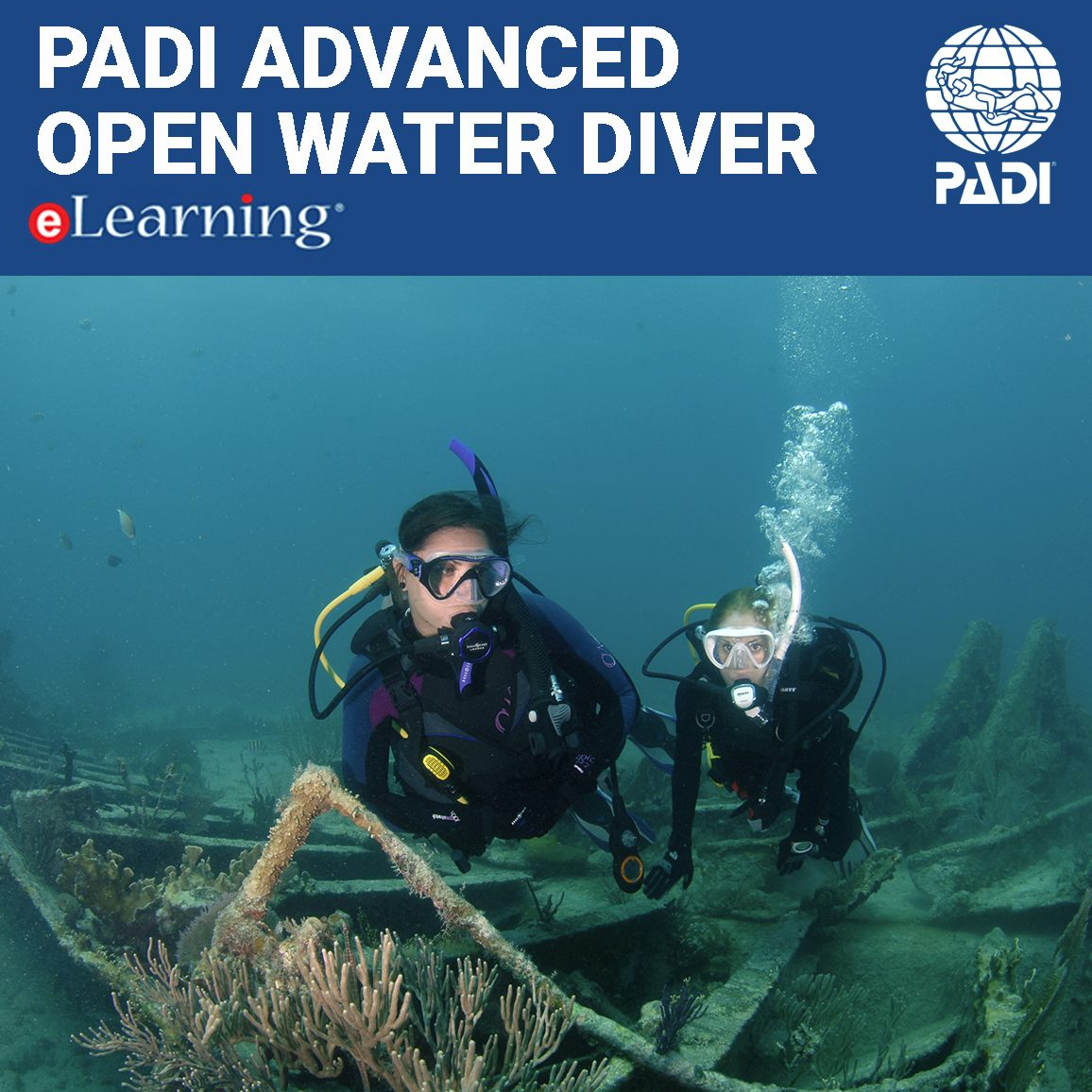 PADI Advanced Open Water Diver eLearning Online Course