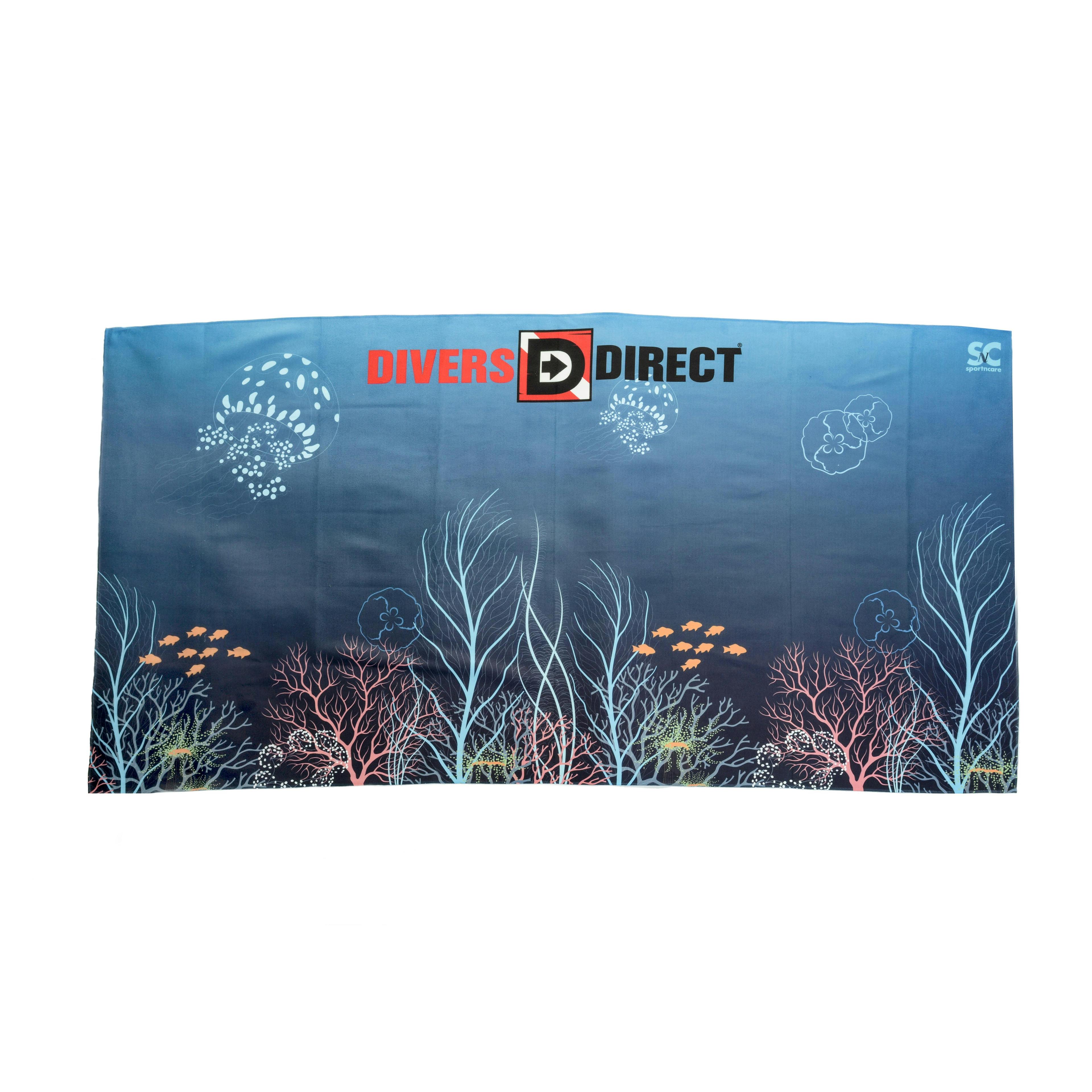 Divers Direct Coral Microfiber Large Towel