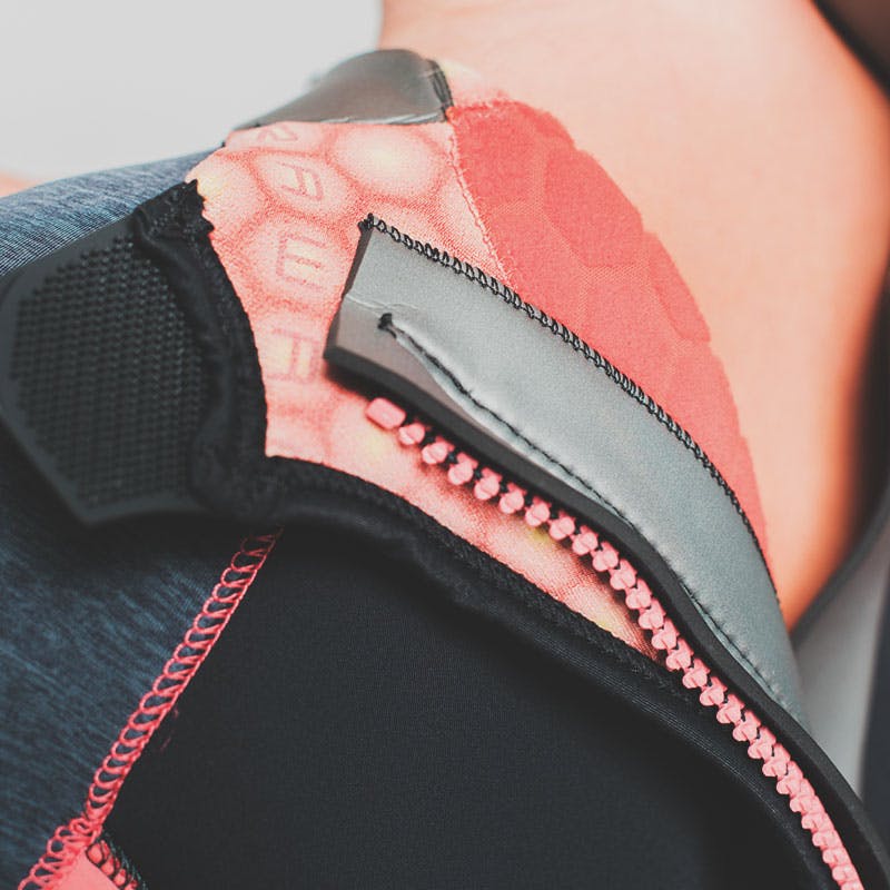 BARE Evoke 3mm Wetsuit (Women's) Back Neck Detail