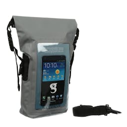 Gecko Waterproof Tote with Phone Compartment - Gray Thumbnail}