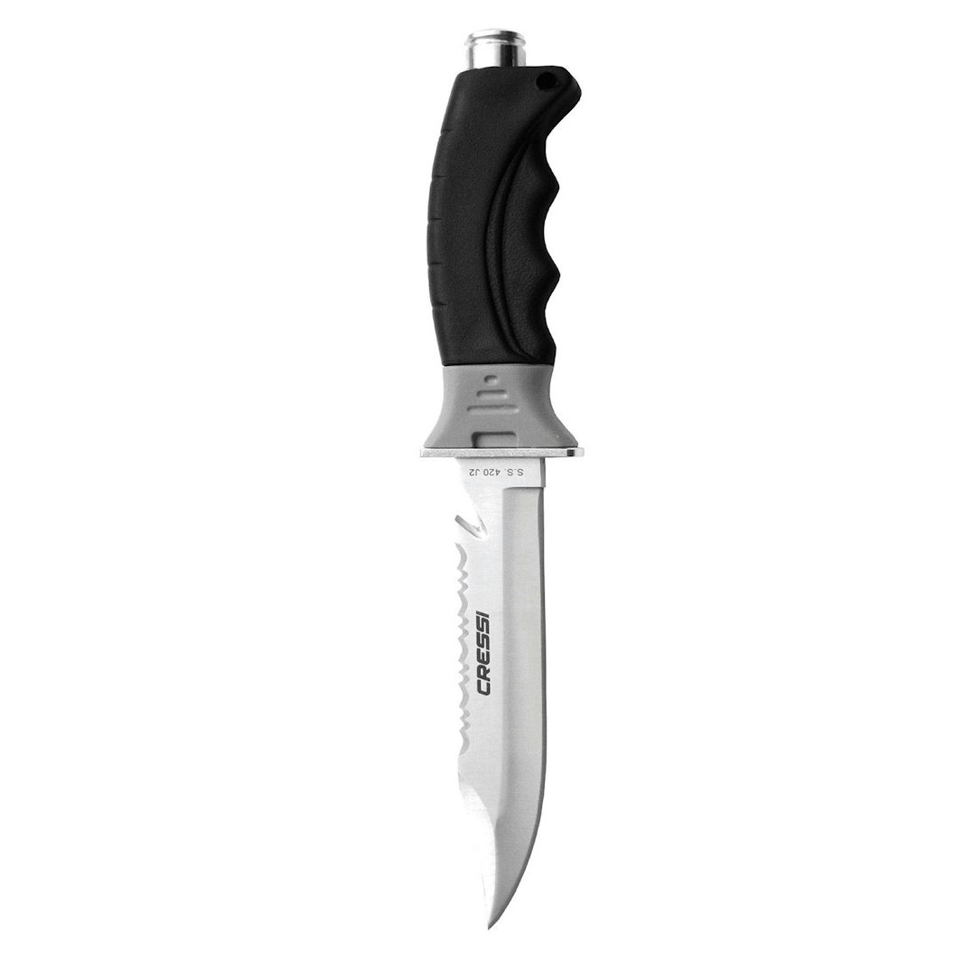 Cressi Borg Dive Knife - Sharp Tip