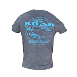 Koah Shark Cobia Spearfishing T-Shirt - Navy Thumbnail}