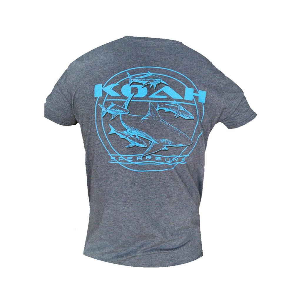 Koah Shark Cobia Spearfishing T-Shirt - Navy
