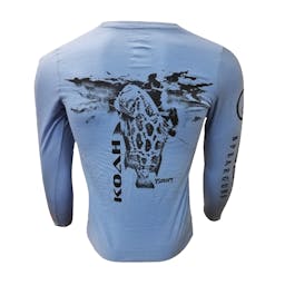 Koah Spearfishing X-DRI Performance Shirt Grouper/Victory - Carolina Blue Thumbnail}