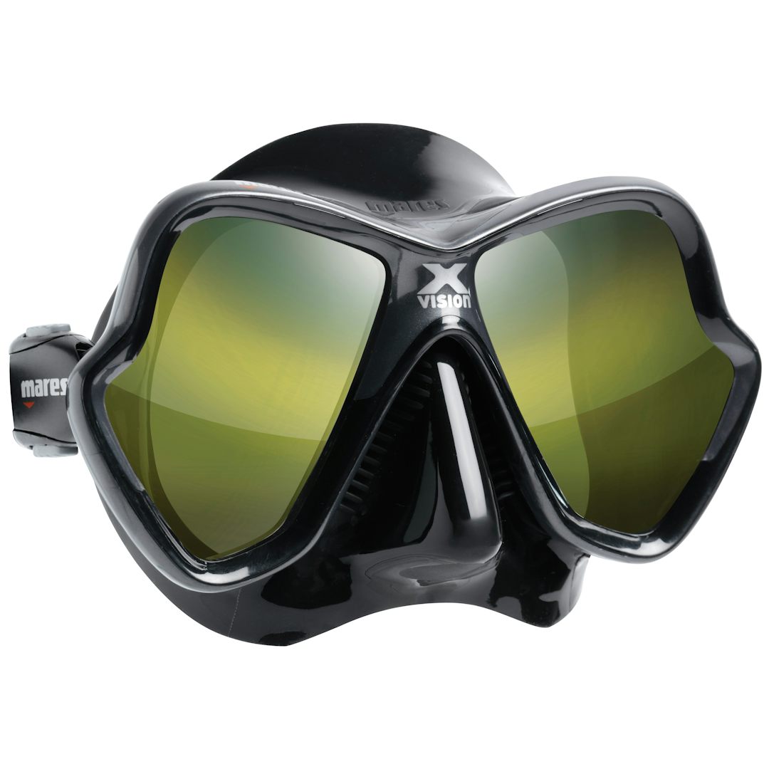 Mares X-Vision Ultra Mask, Two Lens (Mirrored)