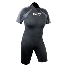 EVO 3mm Shorty Wetsuit (Women's) Front Angle Thumbnail}