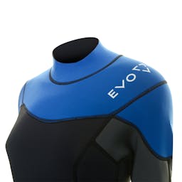 EVO Elite Blaze 3 mm Wetsuit (Women's) Shoulder Detail - Royal Thumbnail}