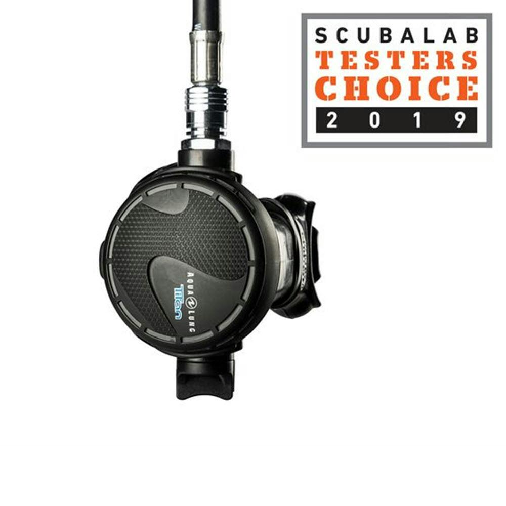 Aqua Lung Titan 3rd Generation Regulator (Yoke) 2019 ScubaLab Tester's Choice award winner