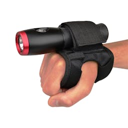 SeaLife Hand & Arm Strap for Dive Lights. Shown with Light. Light NOT Included Thumbnail}