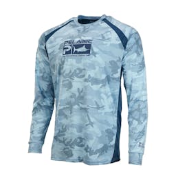 Pelagic VaporTek Long Sleeve Performance Shirt - Slate Fish Camo Thumbnail}