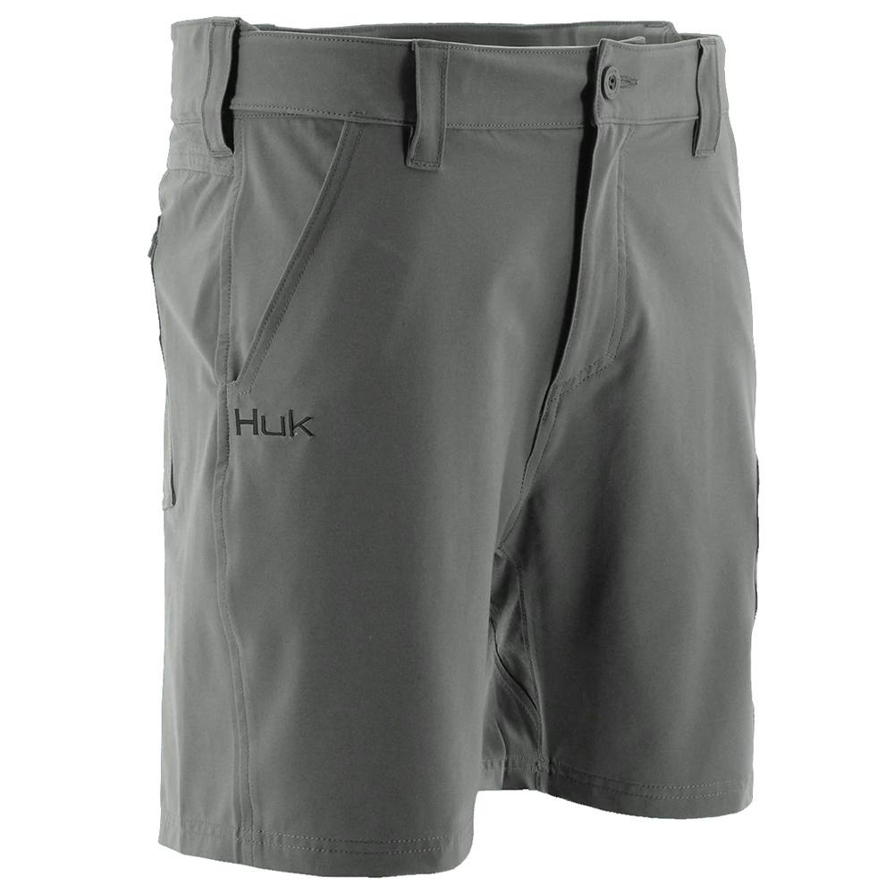 Huk Next Level 7" Hybrid Shorts (Men’s) - Iron