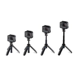 GoPro® Shorty 3-in-1 Mini Grip, Extension Pole, and Tripod Mount Progressive Extension of the Tripod Thumbnail}
