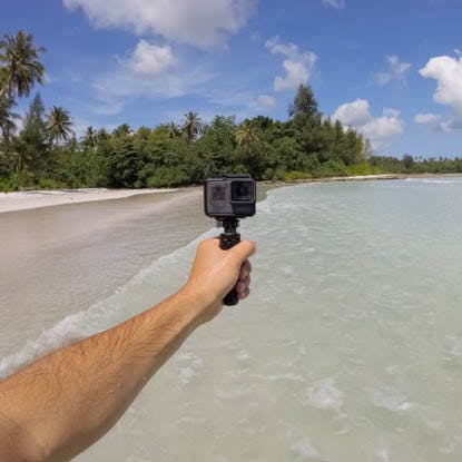 GoPro® Shorty 3-in-1 Mini Grip, Extension Pole, and Tripod Mount Grip Lifestyle