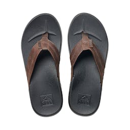 Reef Cushion Bounce Phantom LE Leather Sandals (Men’s) Pair - Black/Brown Thumbnail}