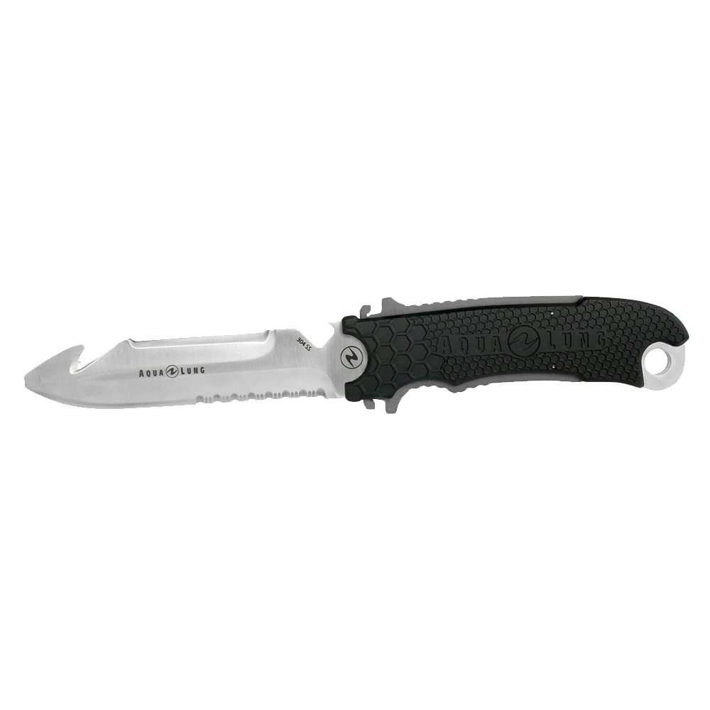 Aqua Lung Big Squeeze 4.5" Stainless Steel Blunt Tip Dive Knife