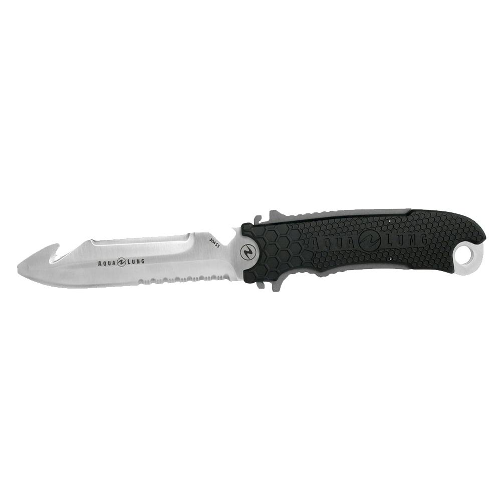 Aqualung Big Squeeze Blunt Tip Stainless Steel Dive Knife