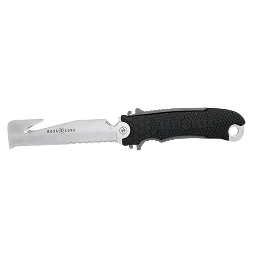 Aqua Lung Big Squeeze Sheepsfoot Stainless Steel Diving Knife