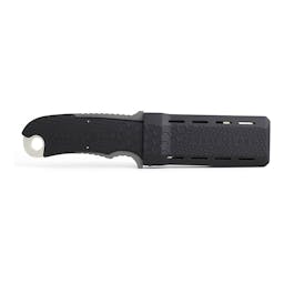 Aqua Lung Small Squeeze Stainless-Steel Blunt Tip Dive Knife Sheathed Thumbnail}