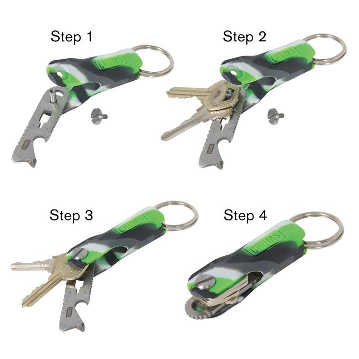 Chums Key Quiver Keychain Organizer Installation Instructions