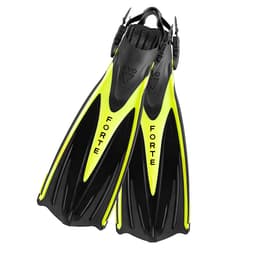 EVO Forte Open Heel Dive Fins - Yellow Thumbnail}