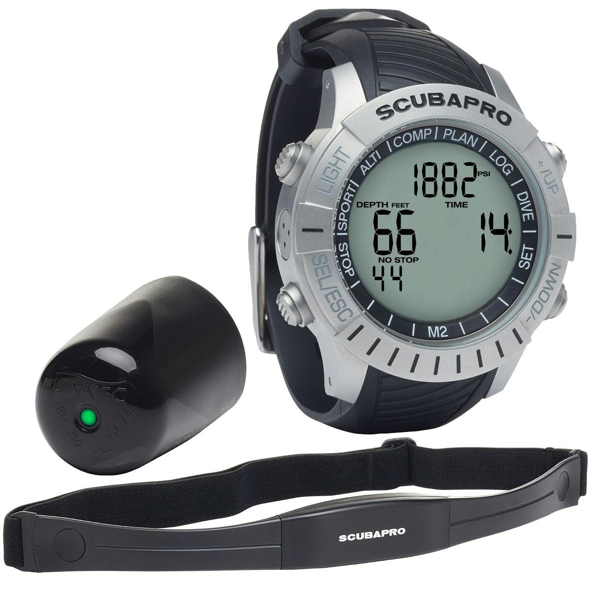 ScubaPro M2 Mantis 2.0 Triple-Gas Human-Factor Watch-Style Hoseless Air-Integrated Wrist Dive Computer