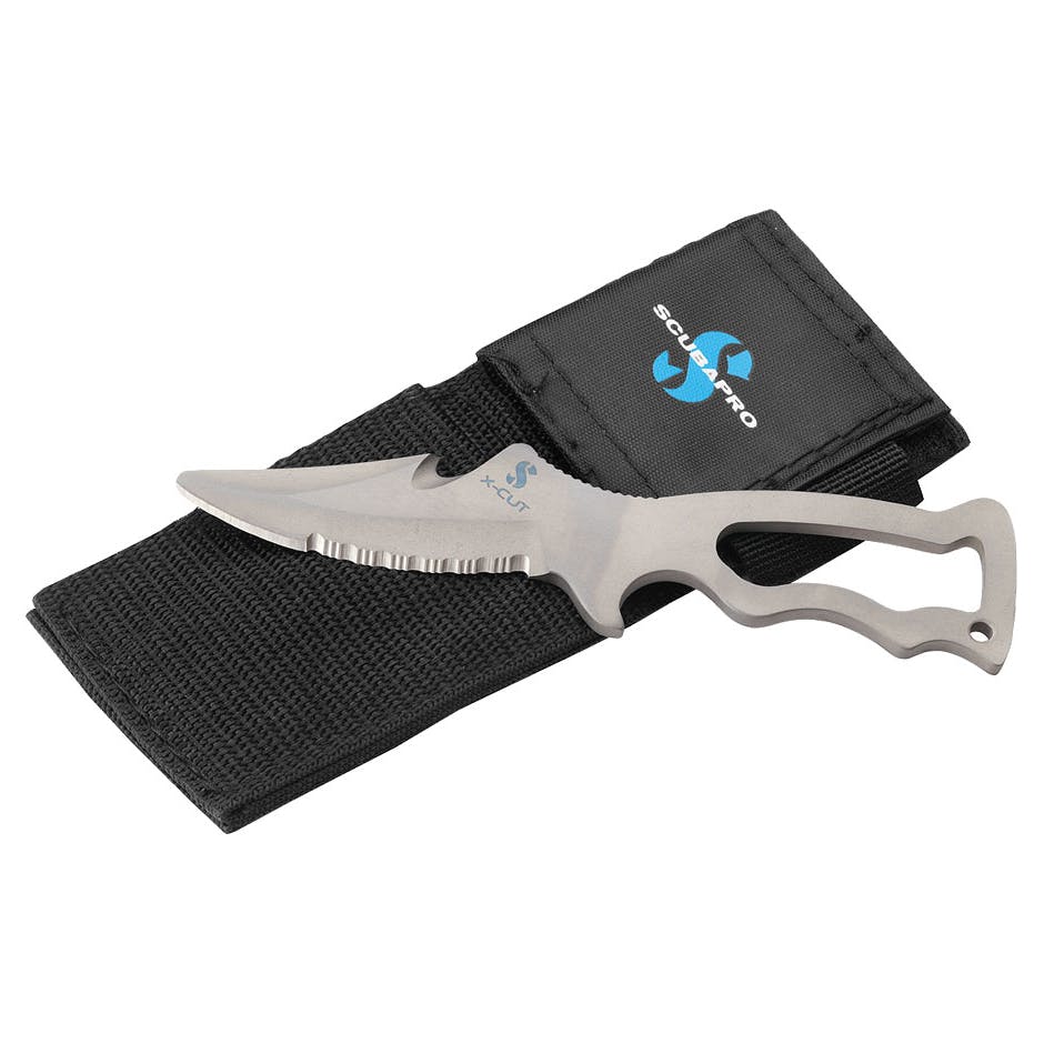 ScubaPro X-Cut 2.5" All-Titanium Handleless Knife