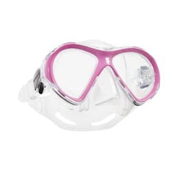 ScubaPro Spectra Mini Mask, Two Lens - Clear/Pink Thumbnail}