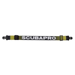 ScubaPro Comfort Mask Strap with Snorkel Keeper - Black/Yellow Thumbnail}