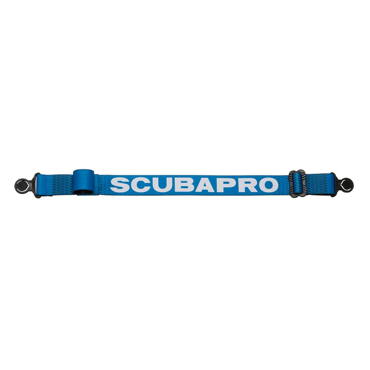 ScubaPro Comfort Mask Strap with Snorkel Keeper - Blue