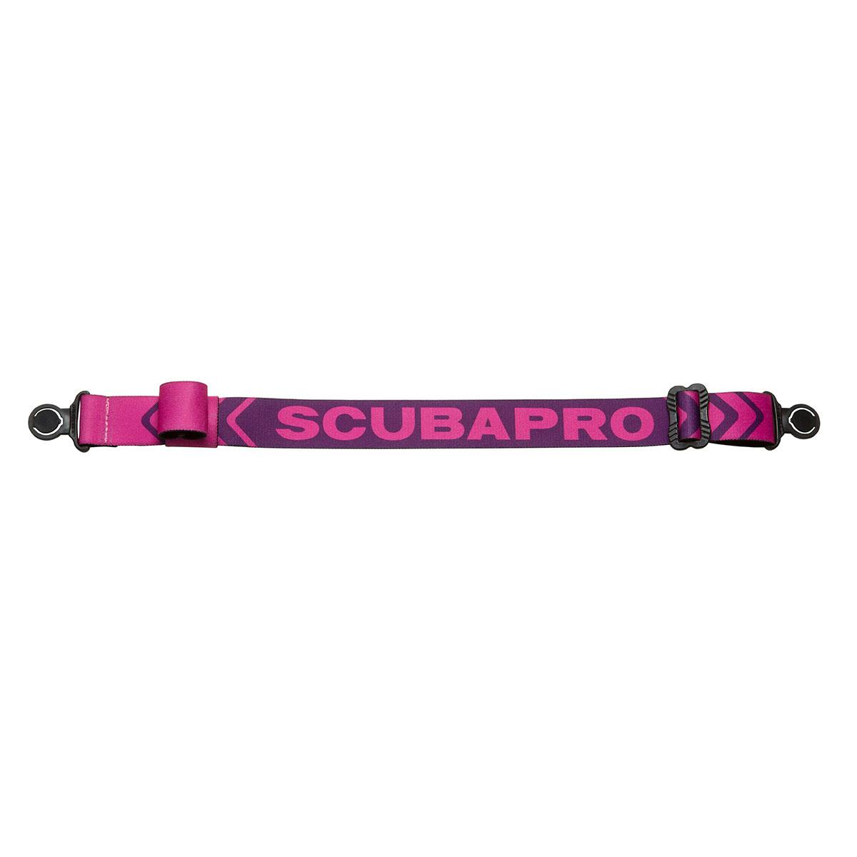 ScubaPro Comfort Mask Strap with Snorkel Keeper - Pink/Purple