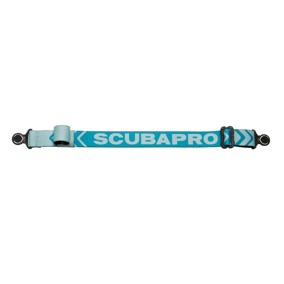 ScubaPro Comfort Mask Strap with Snorkel Keeper - Turquoise