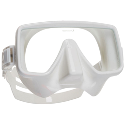 ScubaPro Frameless Mask, Single Lens - White Thumbnail}